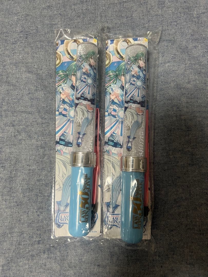 初音ミク ローソン50th Anniversary ペンライト２本
