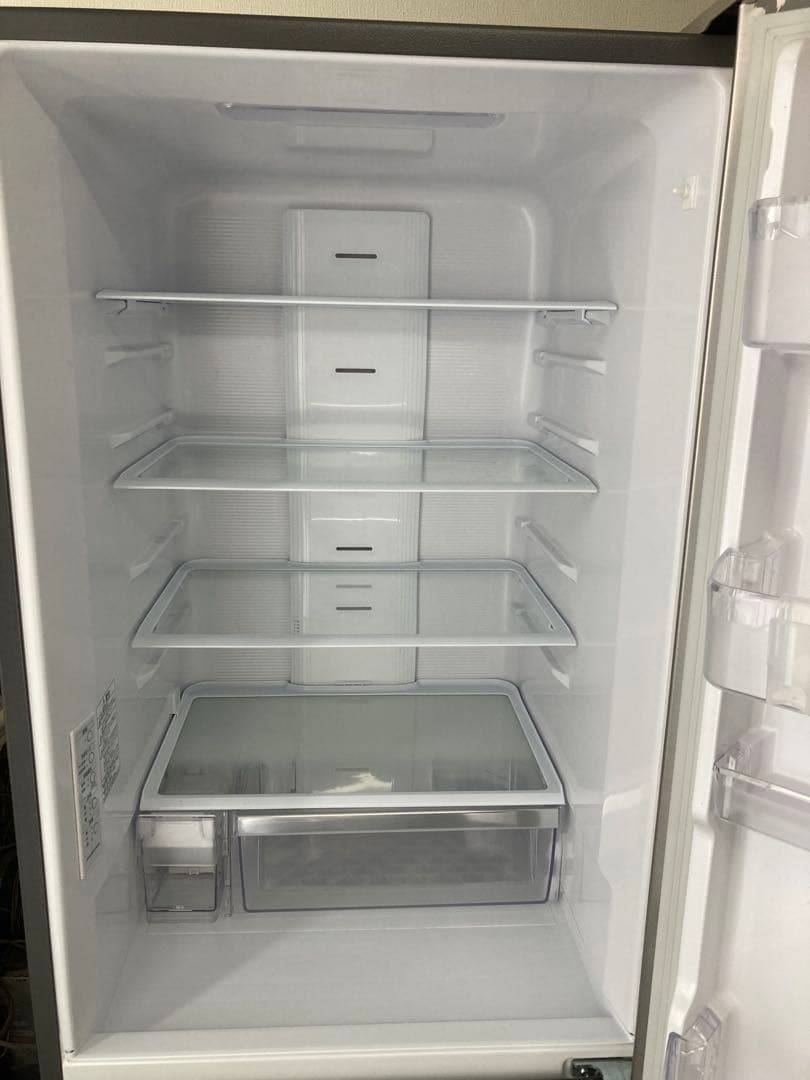 日立 冷蔵庫 幅60cm 375L R-V38NV(N) 3ドア 右開き