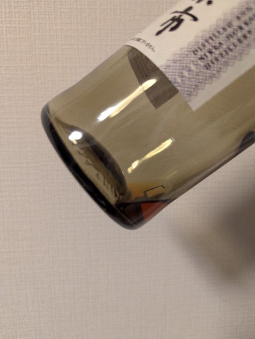 【空瓶】余市シングルカスク10年　付属品フルセット