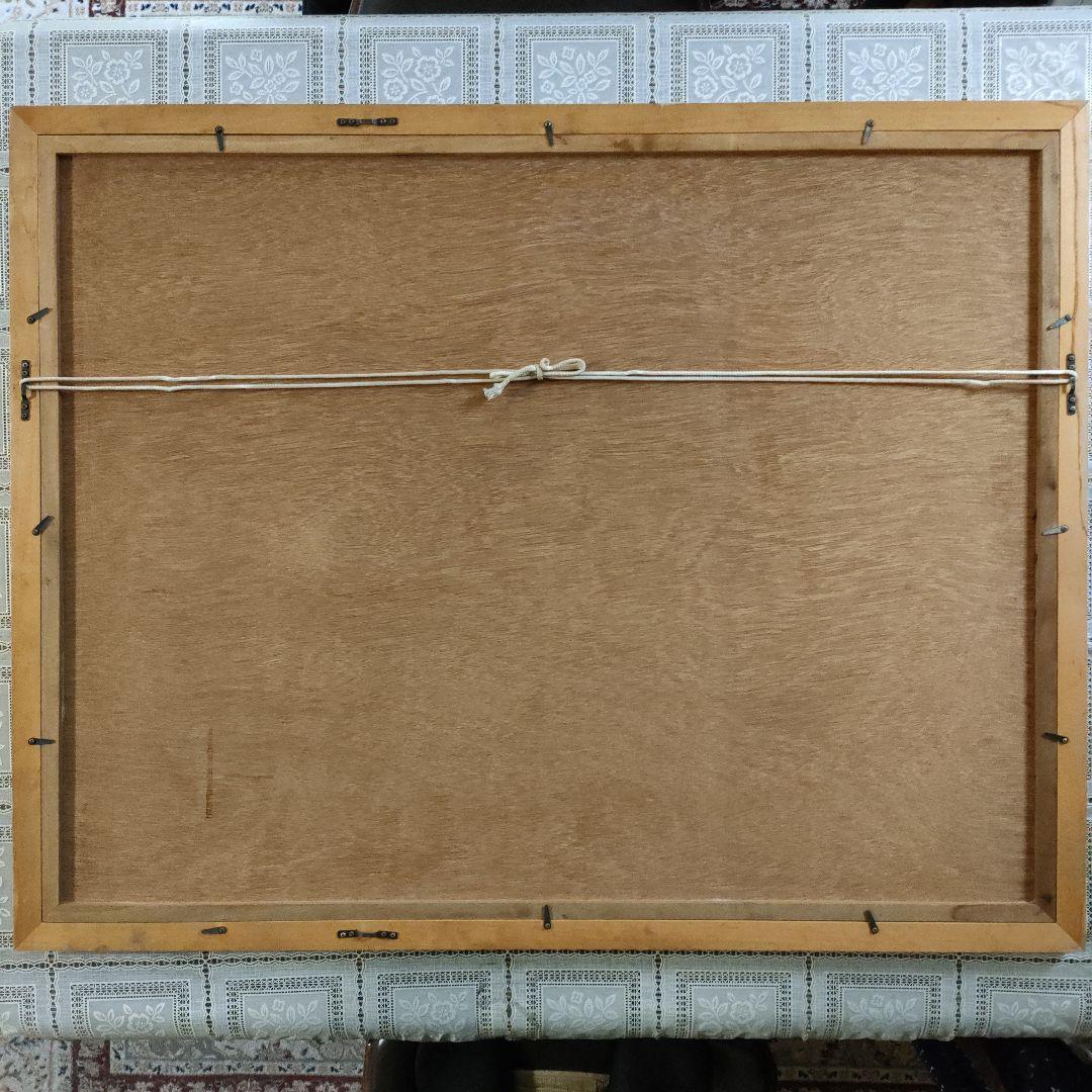 フランソワ·ディザルニー　大判リトグラフ『川岸の家』