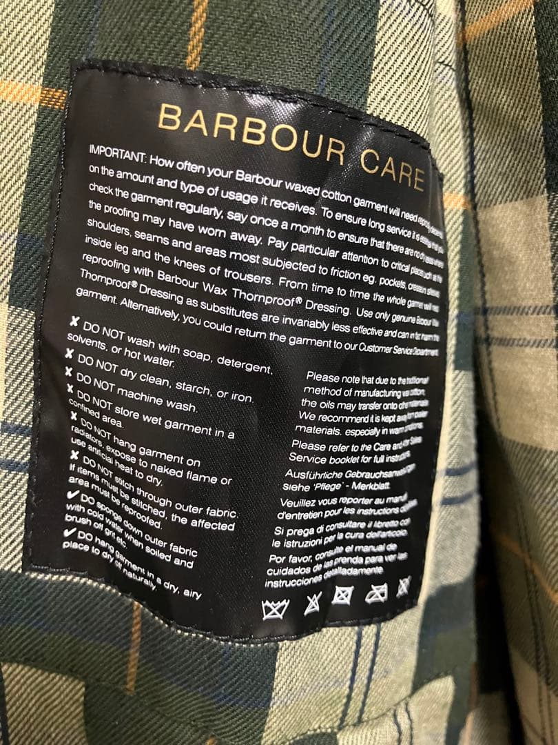 新春SALE 美品　バブアー　ボーダー　サイズ40