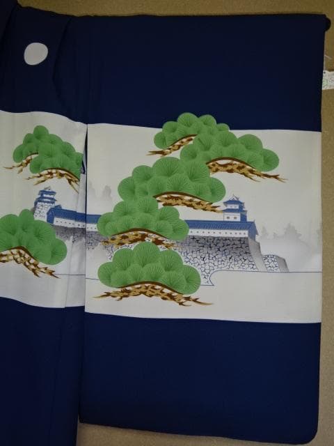 男児七五三詣り袴セット　3⃣　貼り紋 袴丈52cm