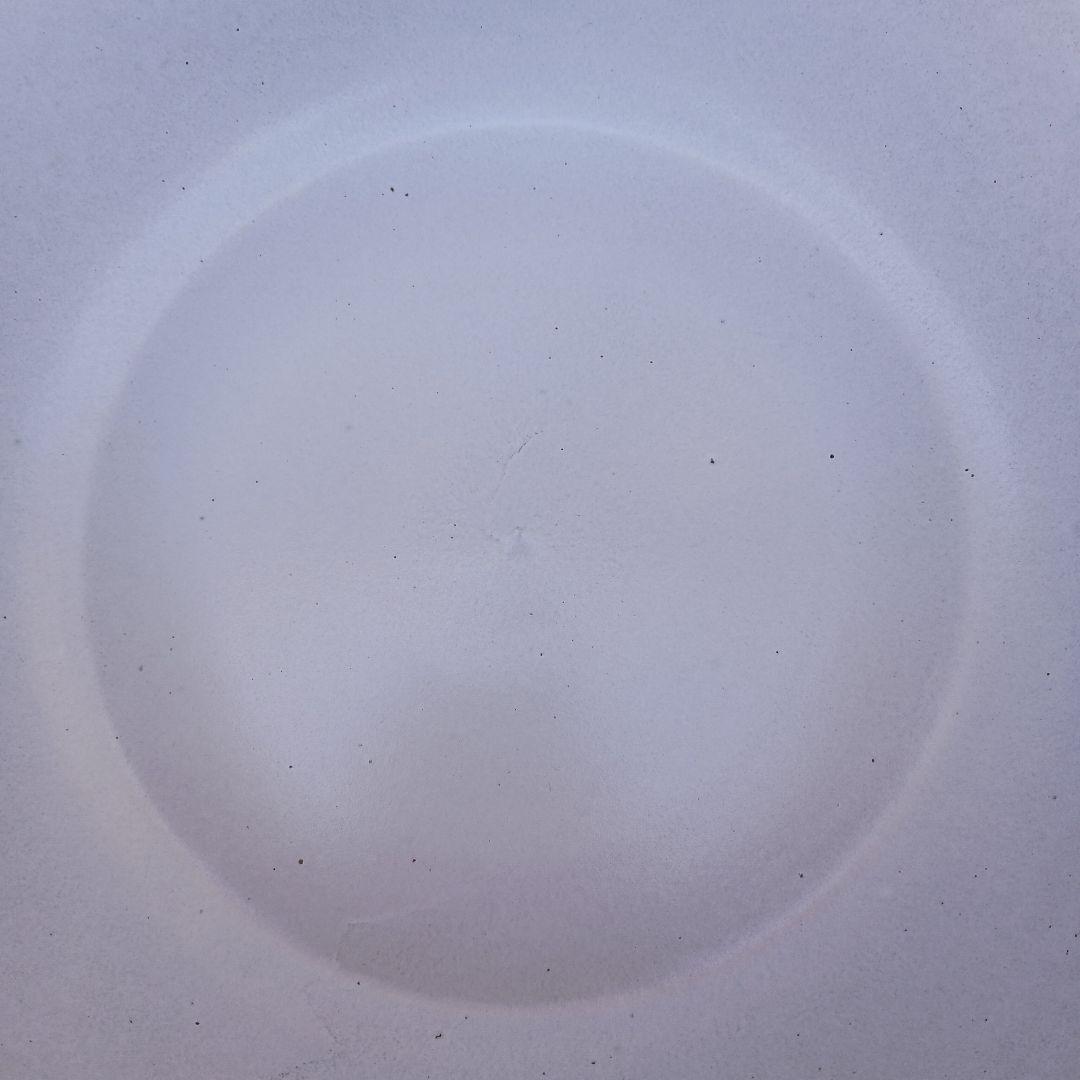 豆助　∅42　2個セット　陶器睡蓮鉢　メダカ鉢　難有　白　ホワイト　MWH