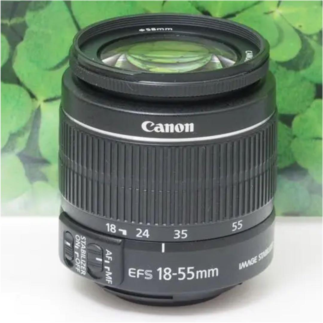 【美品】キヤノンEF-S18-55mmISⅡ標準ズームレンズ⭐️使いやすい⭐️