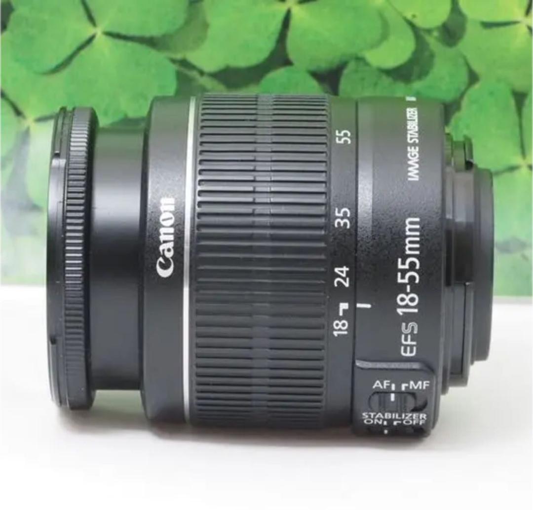 【美品】キヤノンEF-S18-55mmISⅡ標準ズームレンズ⭐️使いやすい⭐️