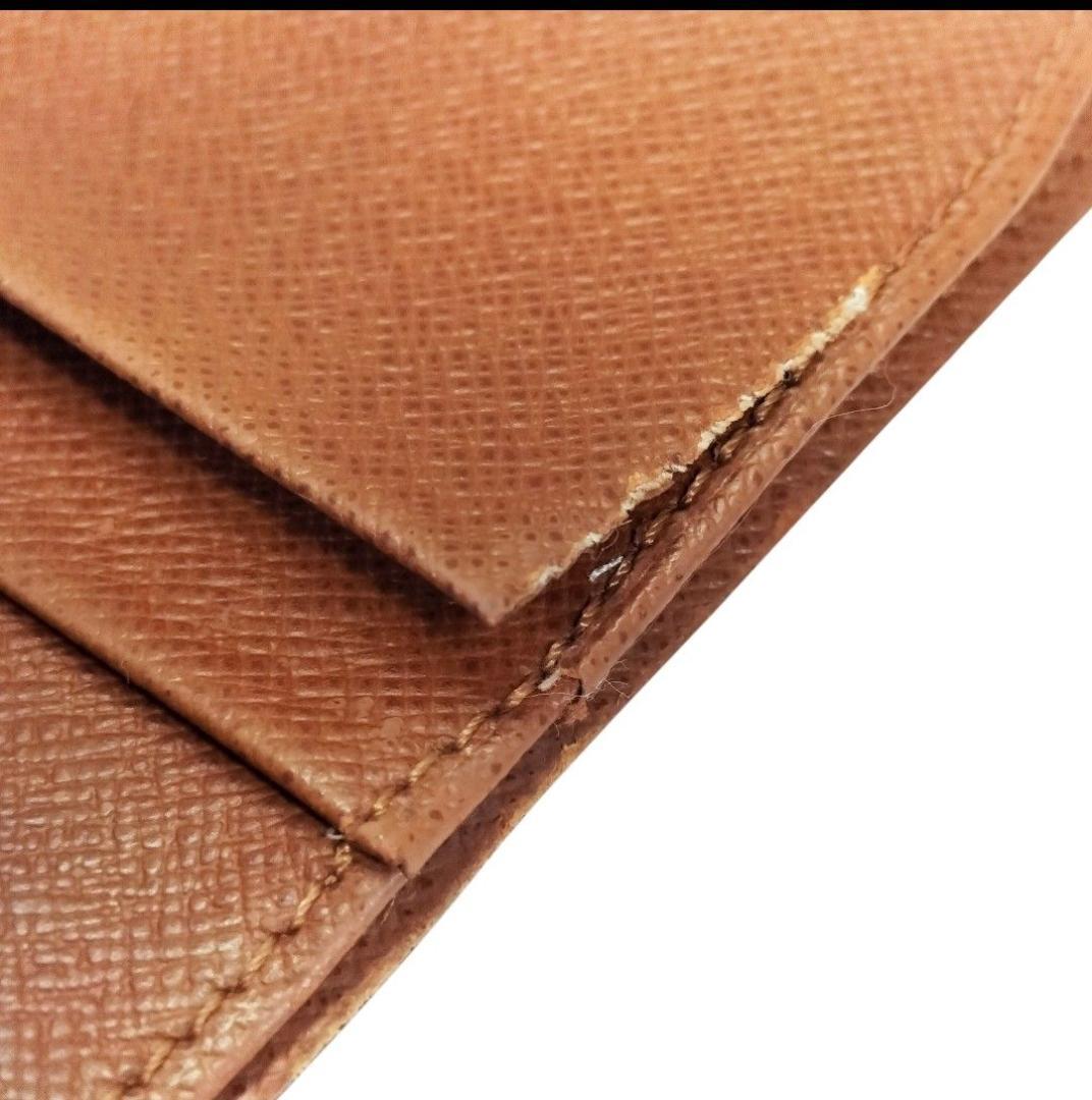 ☆外観美品☆ ルイヴィトン モノグラム トレゾール 二つ折り 財布 M61736