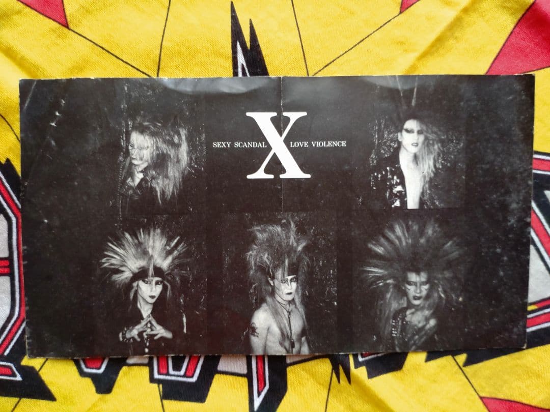 X JAPAN　　Xclamation　ステッカー　エックス　VHS