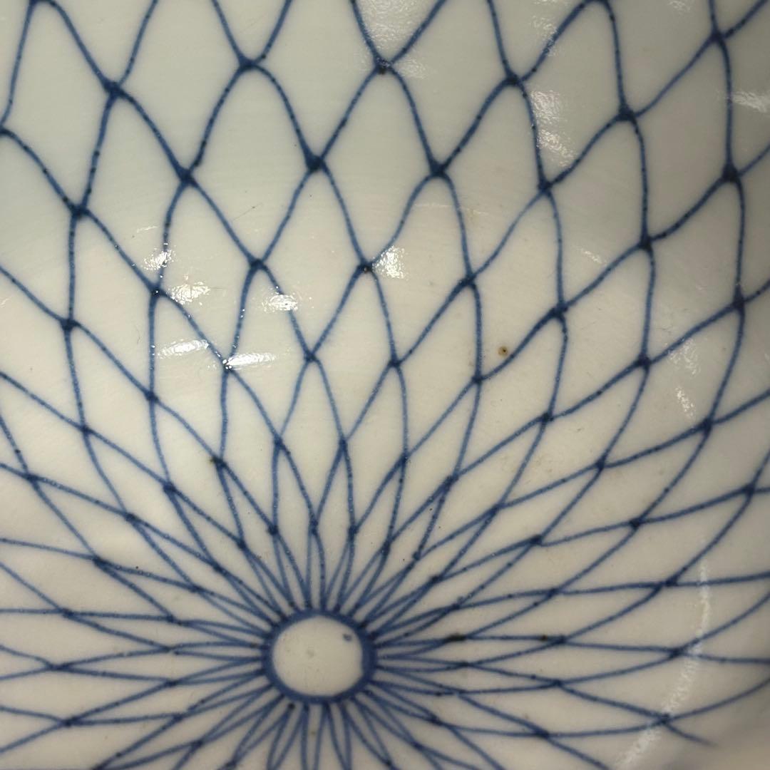 江戸時代　古伊万里　網手　盃洗　コンポート