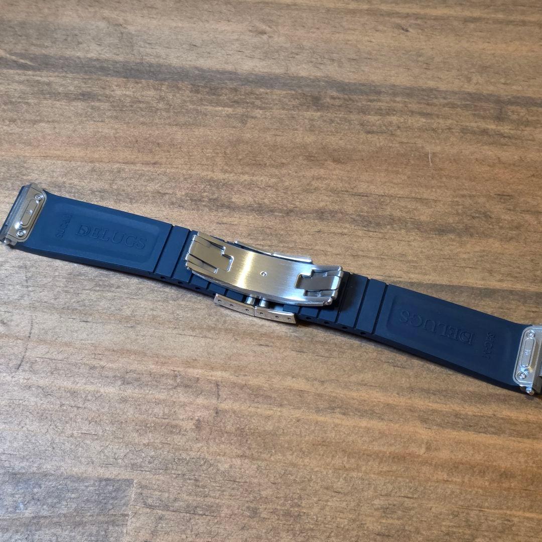 Cartier サントスドゥカルティエMM ラバーベルト