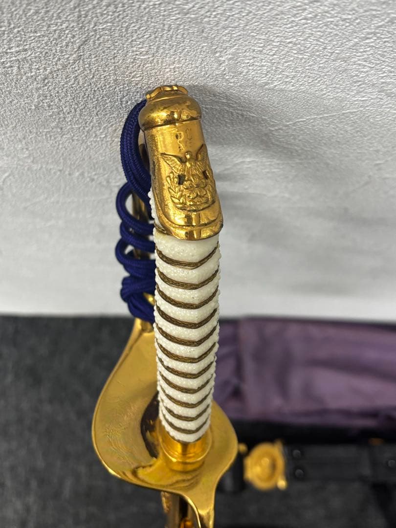 も*ん様 旧日本軍 帝国海軍 軍刀 指揮刀 模造刀 模造刀身 サーベル 刀帯