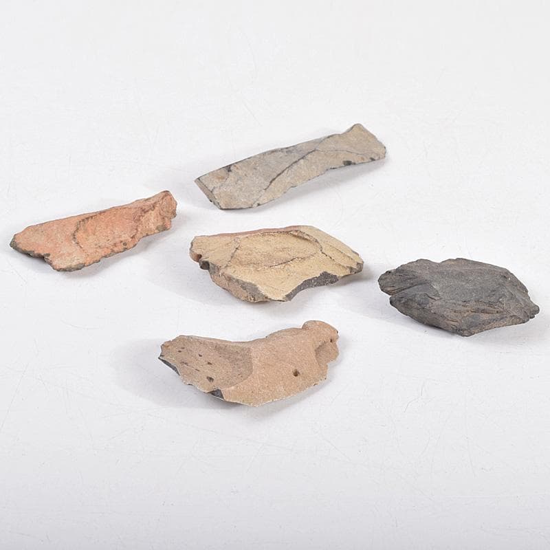 群馬県藤岡市近郊出土　後期旧石器時代　剥片石器　18点まとめて　C　R9313