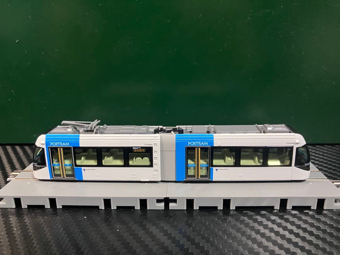 美品　KATO 富山ライトレール(青)