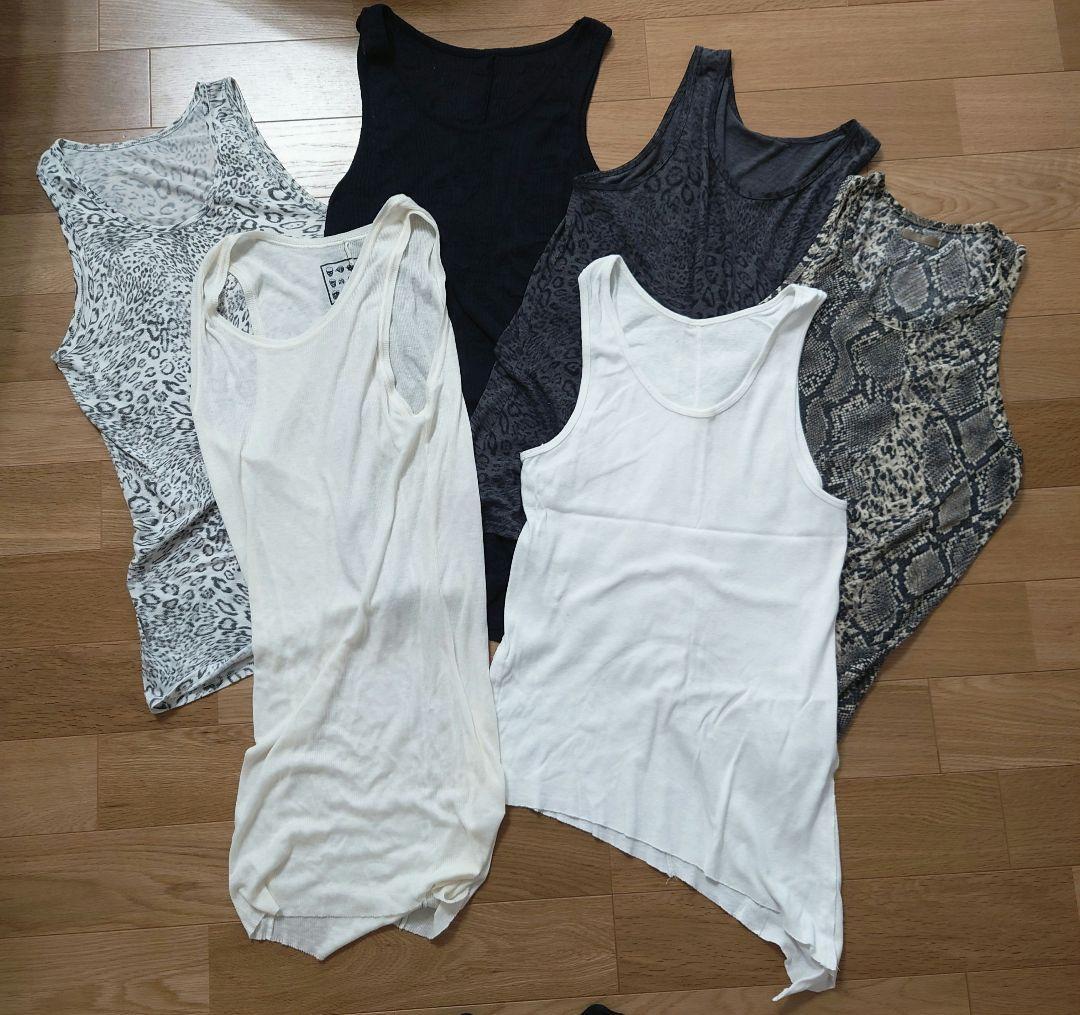 k*n様 ロイヤルフラッシュ　タンクトップ・クラッシュカットソー