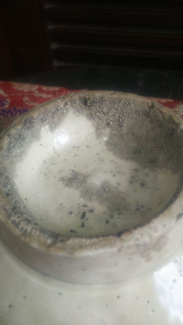 李朝粉引茶碗【中期時代】