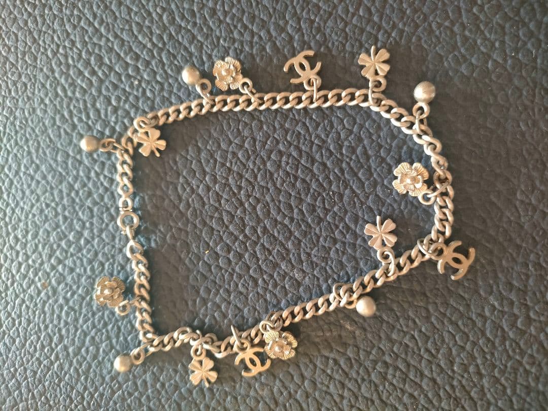 Chanel チャーム付きアンクレット　ブレスレット　付属品なし