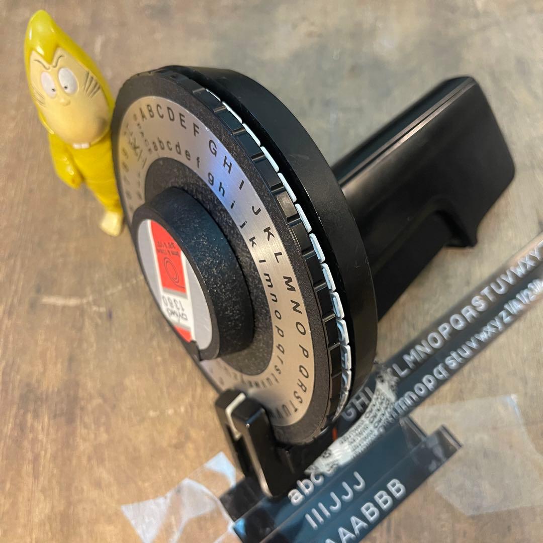 ■製品保証■ほぼ未使用か？ DYMO 1360 ダイモ 文章対応 184-6