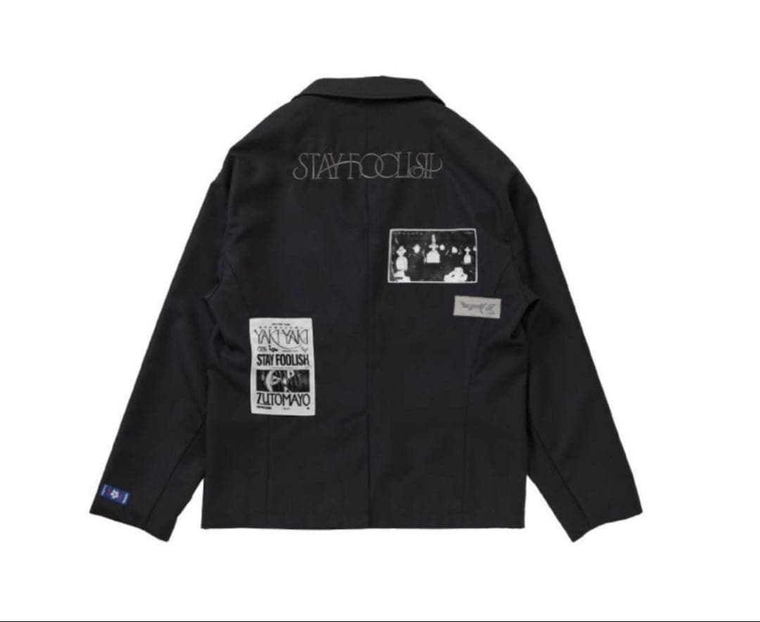 STAY FOOLISH Jacket Black M ずっと真夜中でいいのに。