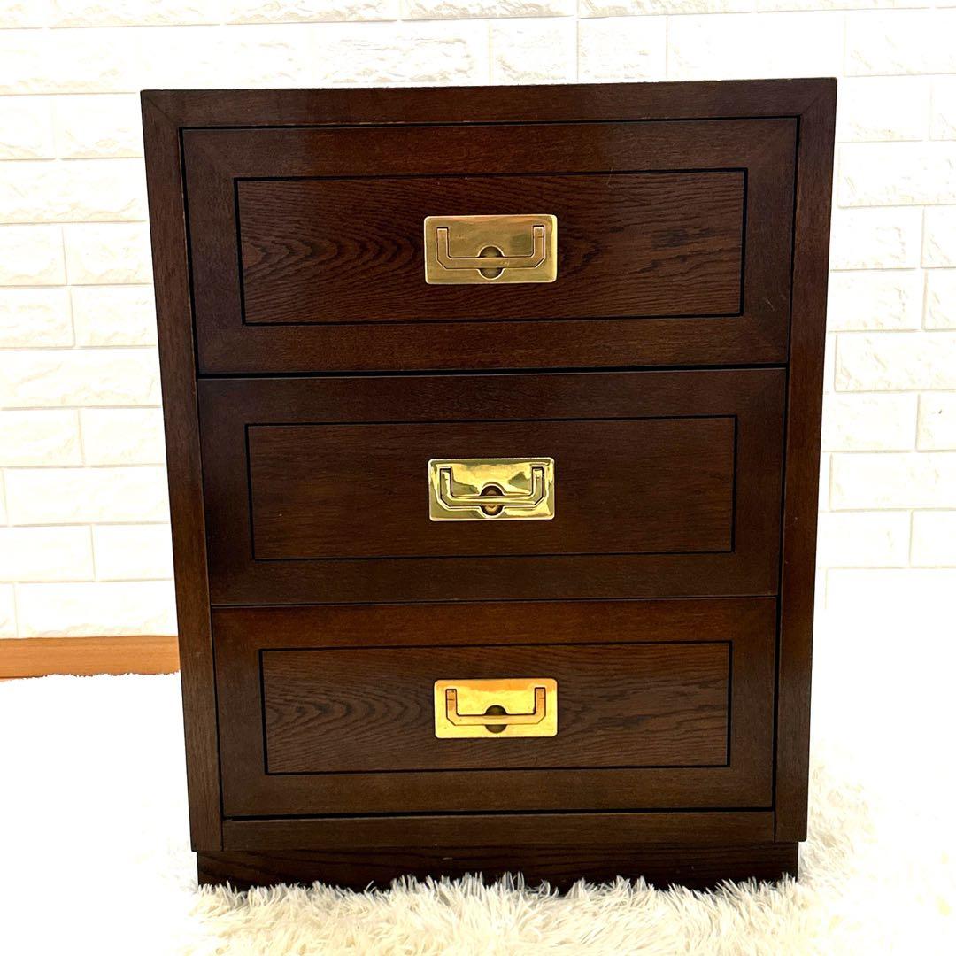 カリモク ドマーニ モーガントン 3段チェスト キャビネット