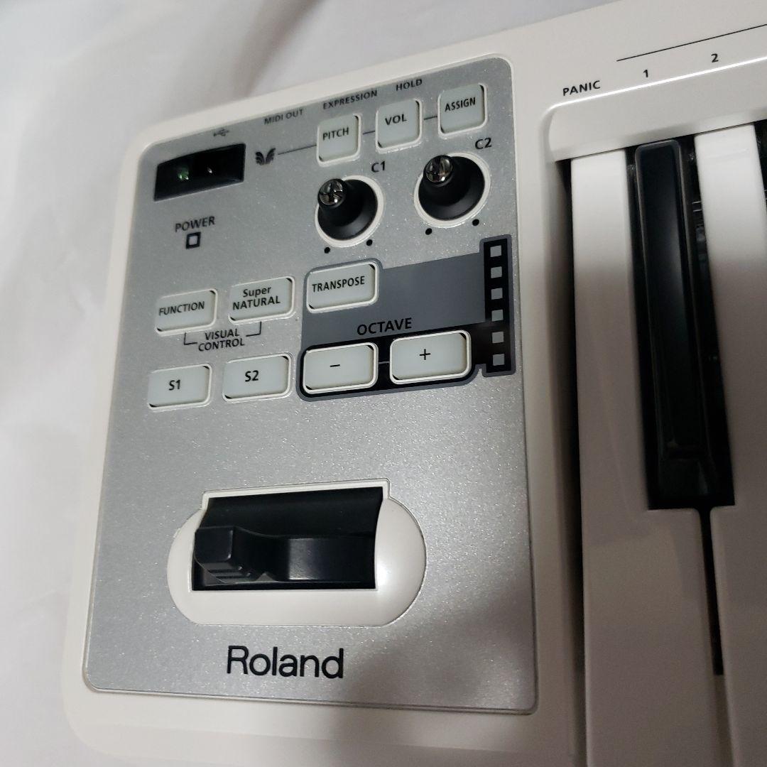 Roland A-49 49鍵 MIDIキーボード　ホワイト