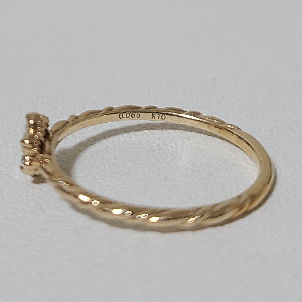 nojess K10 ダイヤモンド リング 9号