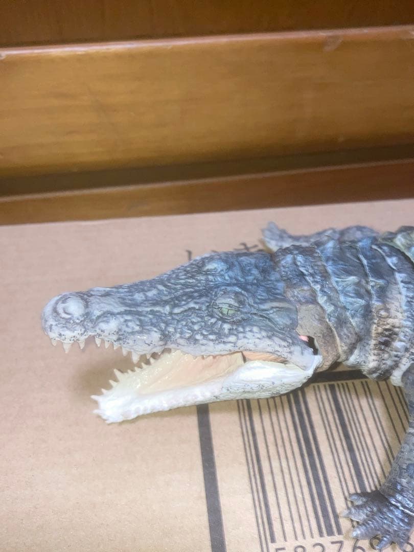 ナイルワニ　いきもの大図鑑　バンダイ　ガチャ　フィギュア