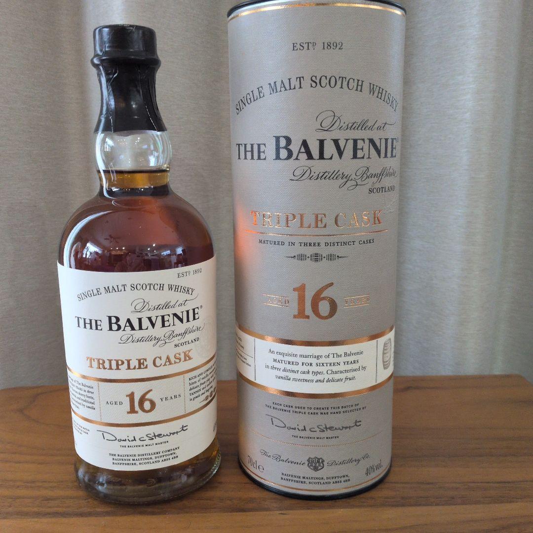 ウイスキー The Balvenie Triple Cask 16