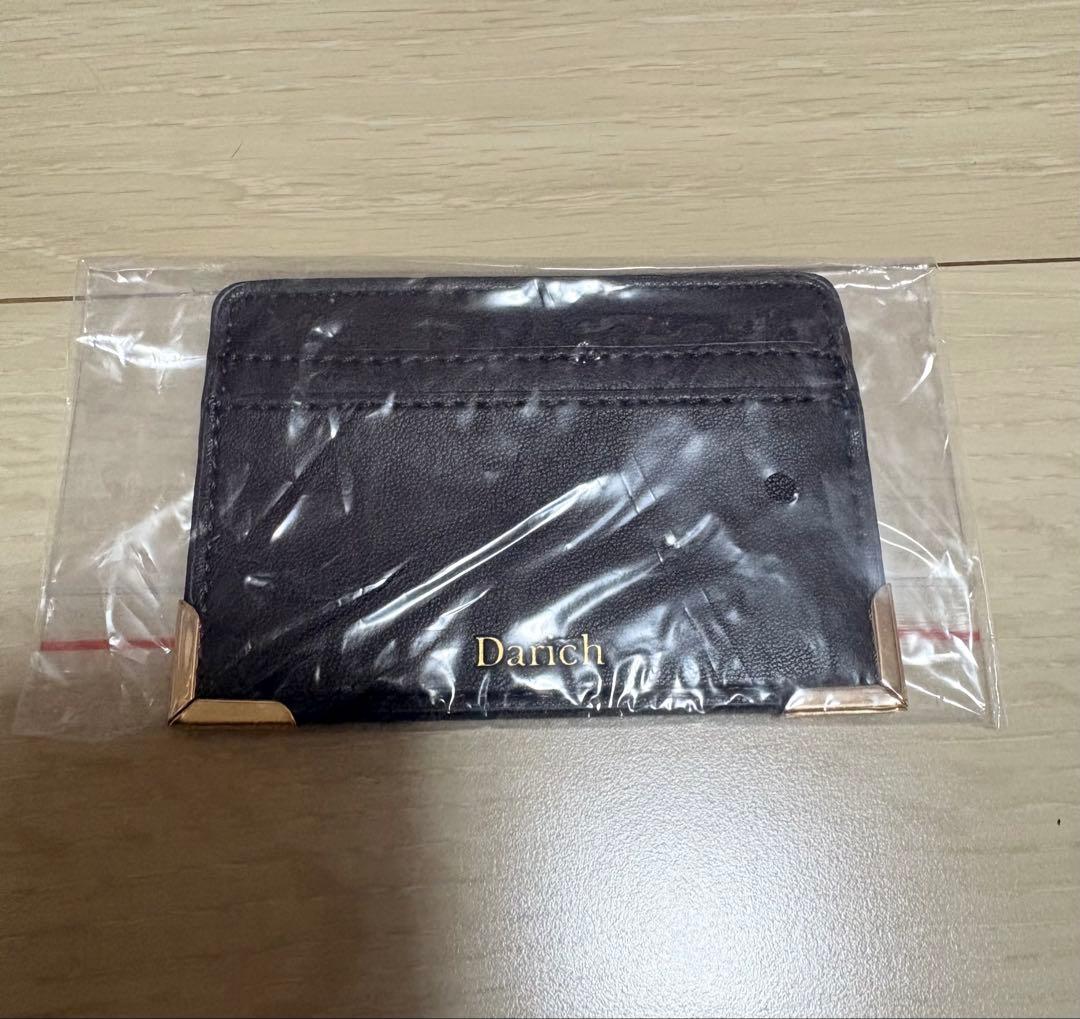 ダーリッチ チョコレートキルトバッグ＆レザーカードケース ブラウン