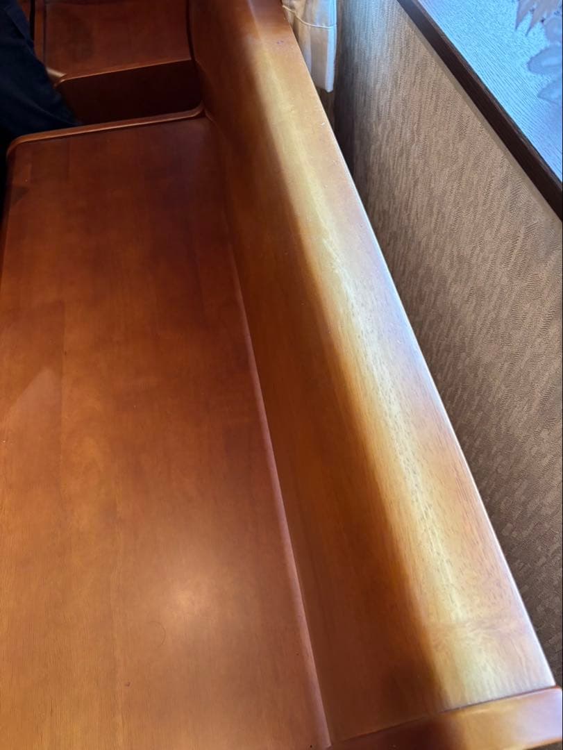 木製コーナーソファテーブル 引き出し付き‼️1月中旬で終了いたします。