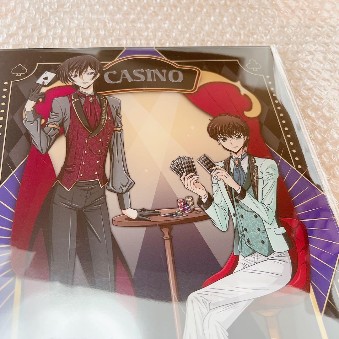 コードギアス　ラッキー缶バッジ　アクリルスタンド　パネル　ルルーシュ　スザク