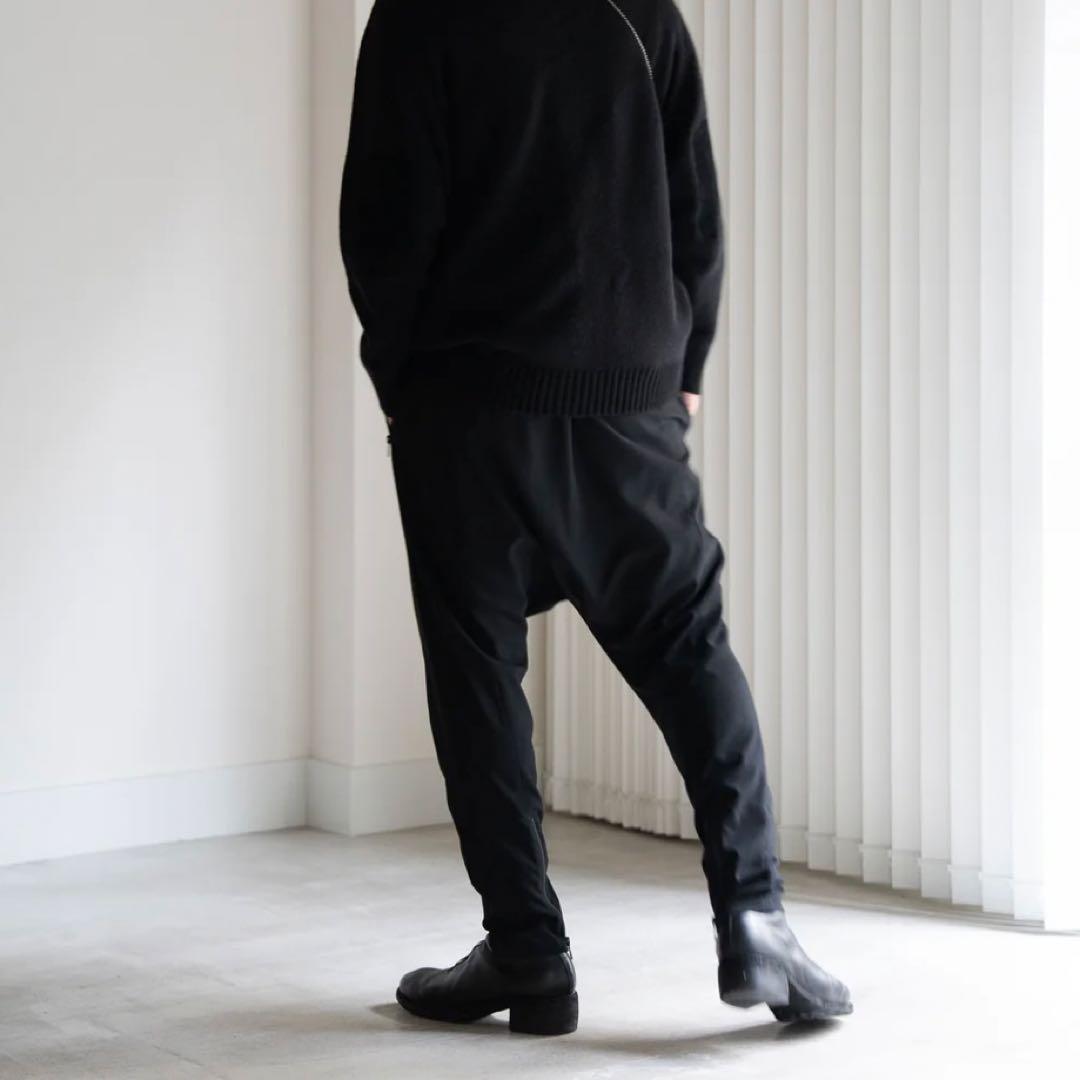 【キリム様】PRY シュウト サルエルジップパンツ ブラック サイズ0