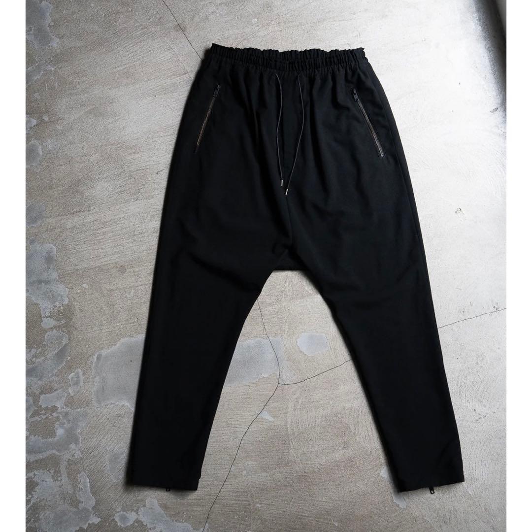 【キリム様】PRY シュウト サルエルジップパンツ ブラック サイズ0