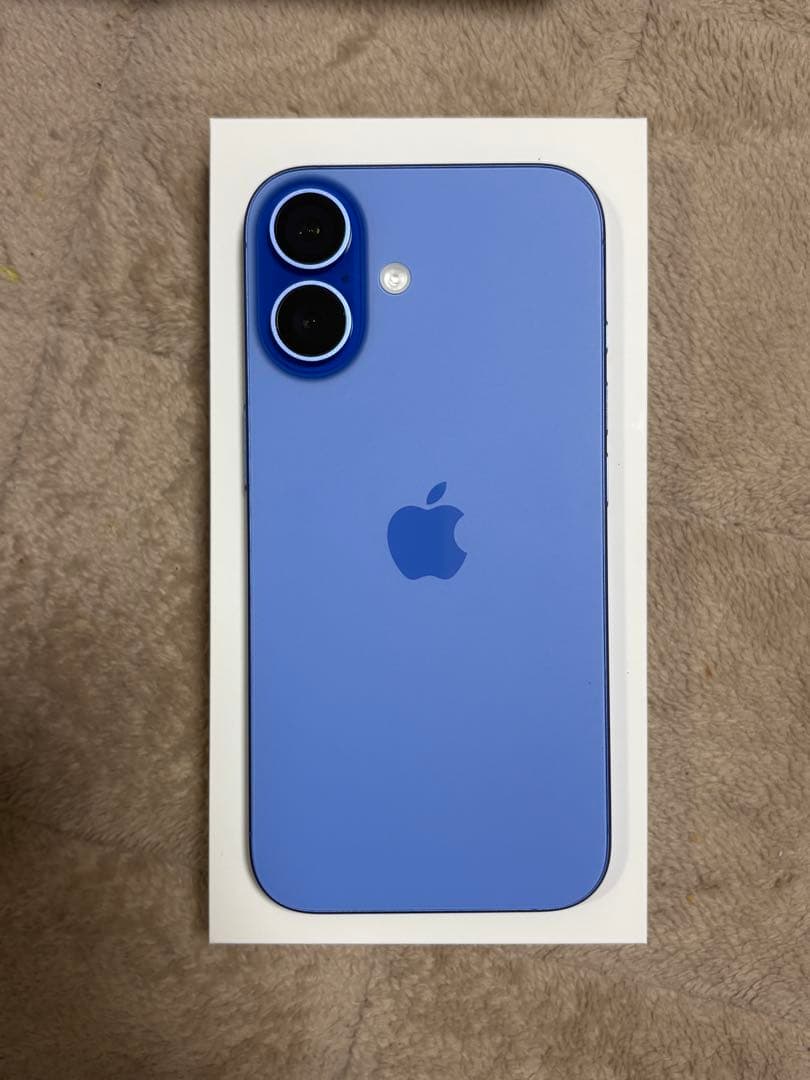 Apple iPhone 16 ウルトラマリン 128GB SIM フリ－