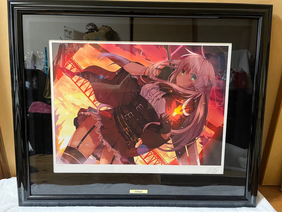 三嶋くろね 版画 「CHALLENGER」【期間限定値下げ】