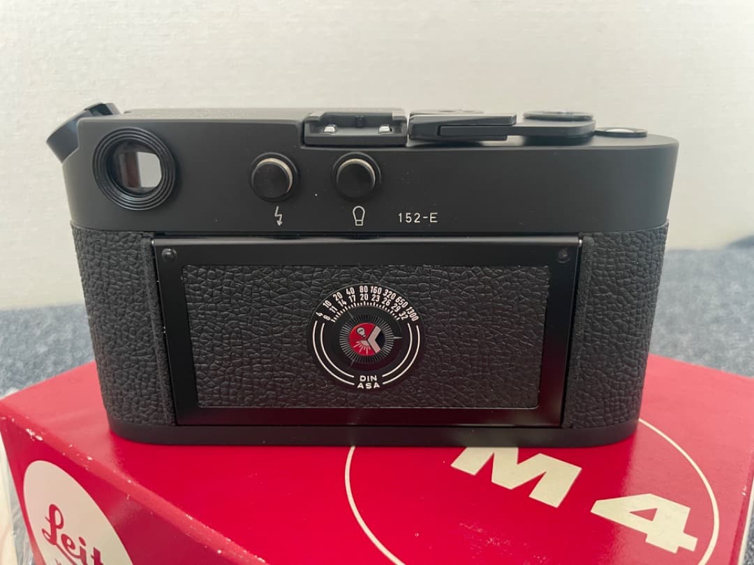 【美品/箱付き】LEICA M4 50JAHRE 50周年記念モデル　ブラック