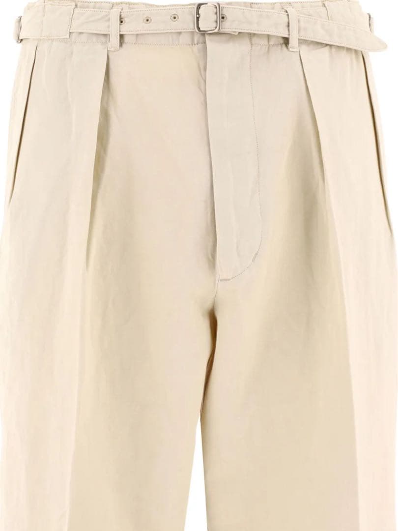 KAPTAIN SUNSHINE ベージュ チノパン ベルトKS24SPT19