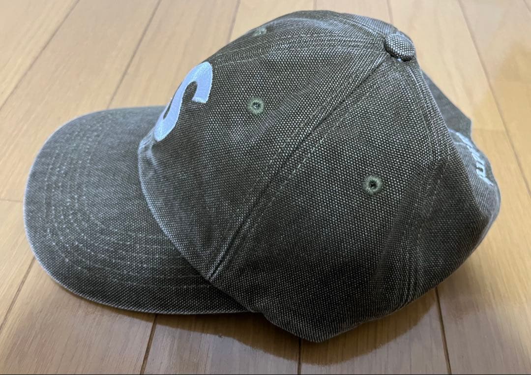 帽子 Pigment Coated Canvas S Logo 6-Panel