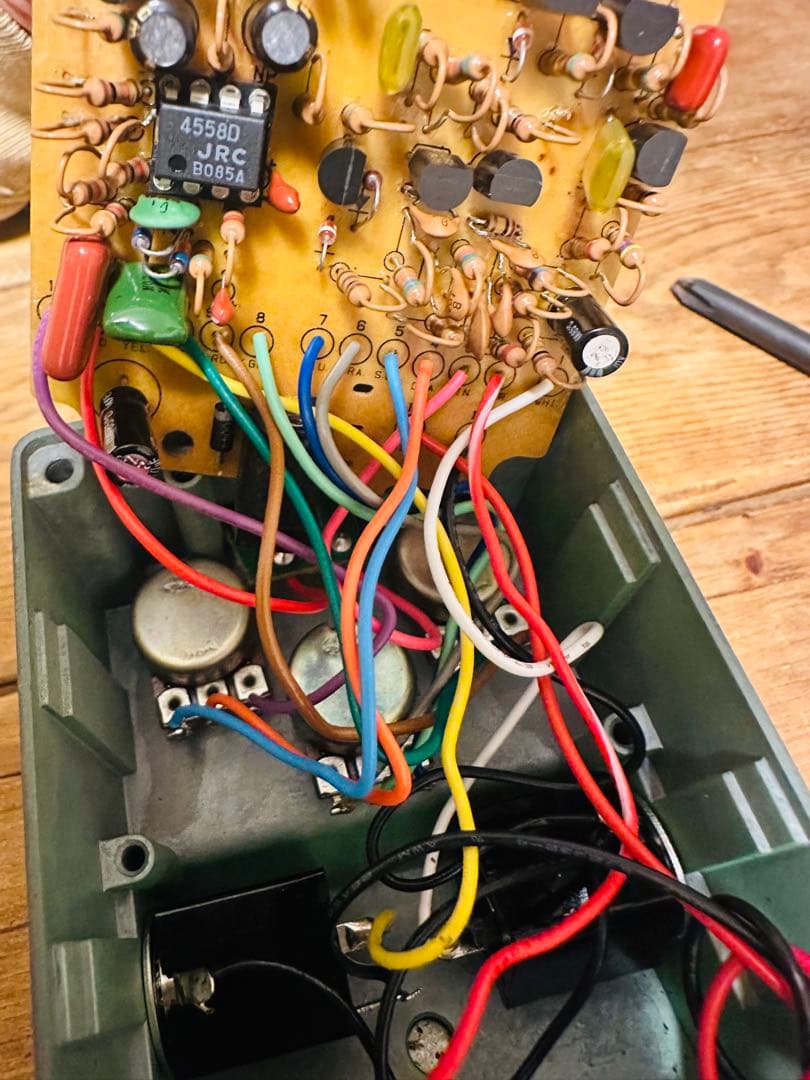 ギター Ibanez TubeScreamer TS9 MOD