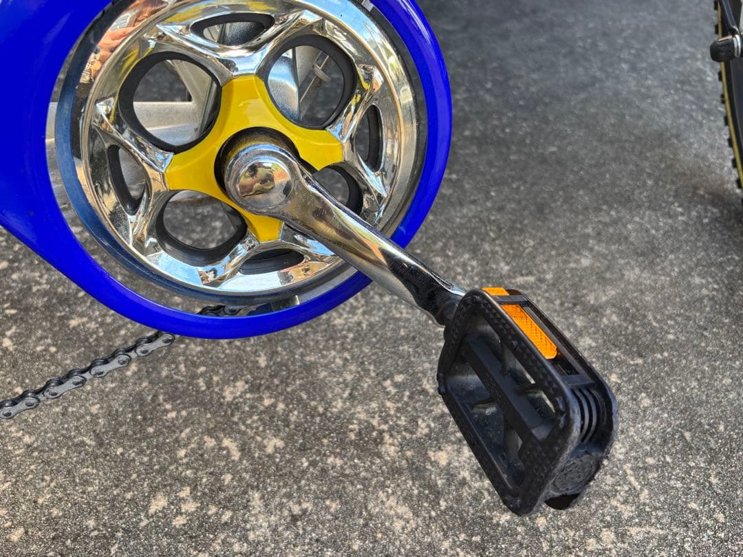 ブリヂストン　キッズ　自転車　20インチ　クロスファイアージュニア　青