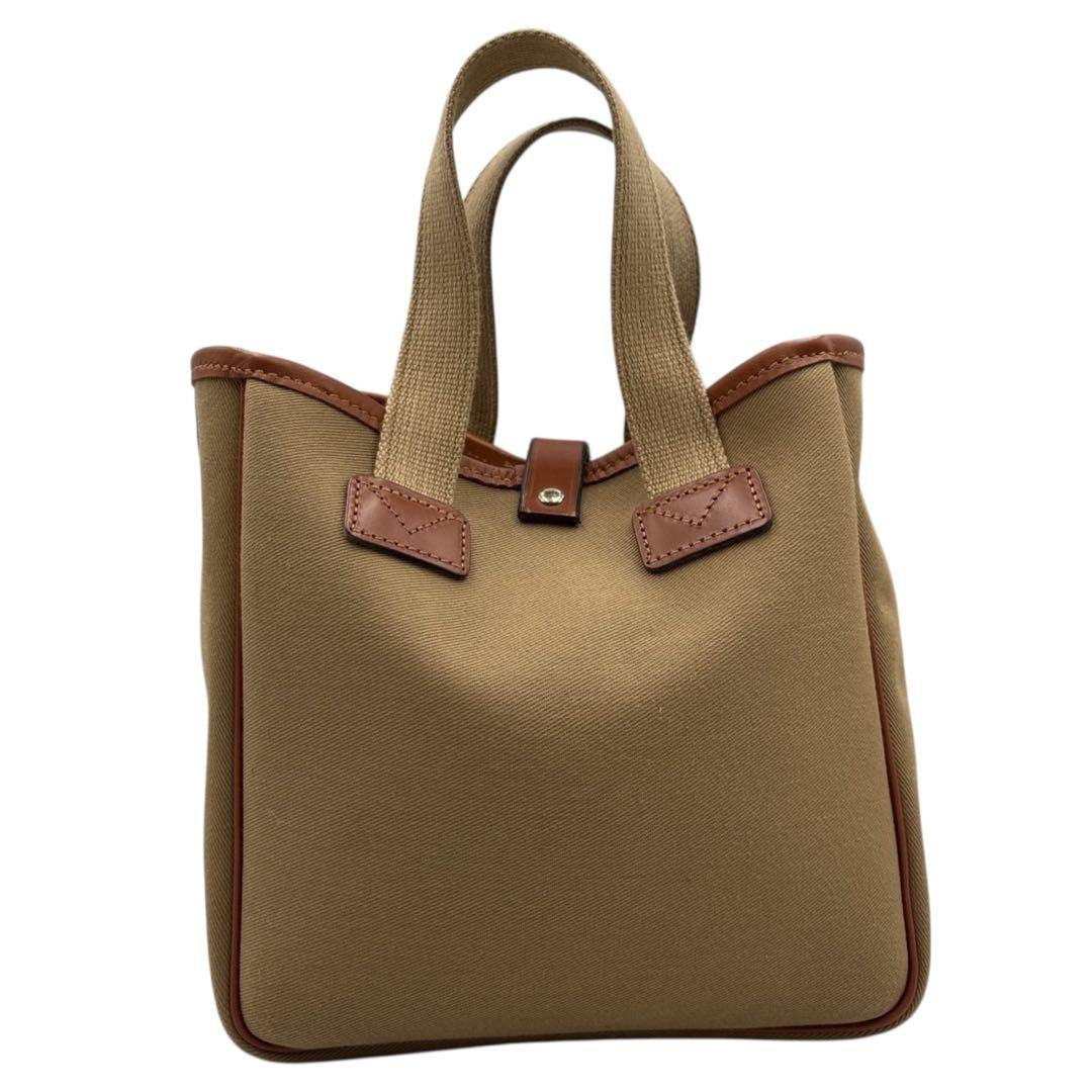 美品 Brady ブレディ BECK ベック ミニトート バッグ カーキ 英国製