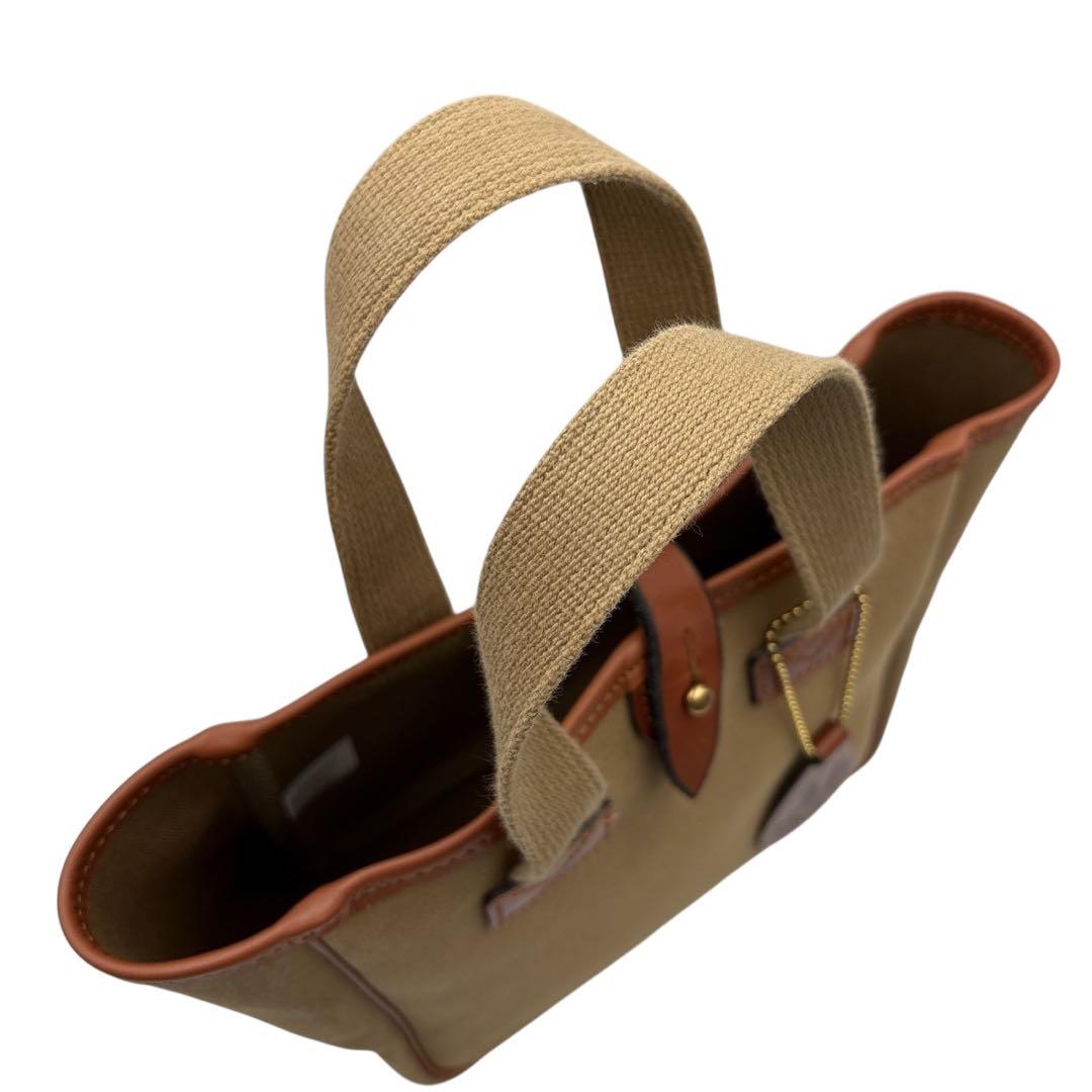 美品 Brady ブレディ BECK ベック ミニトート バッグ カーキ 英国製