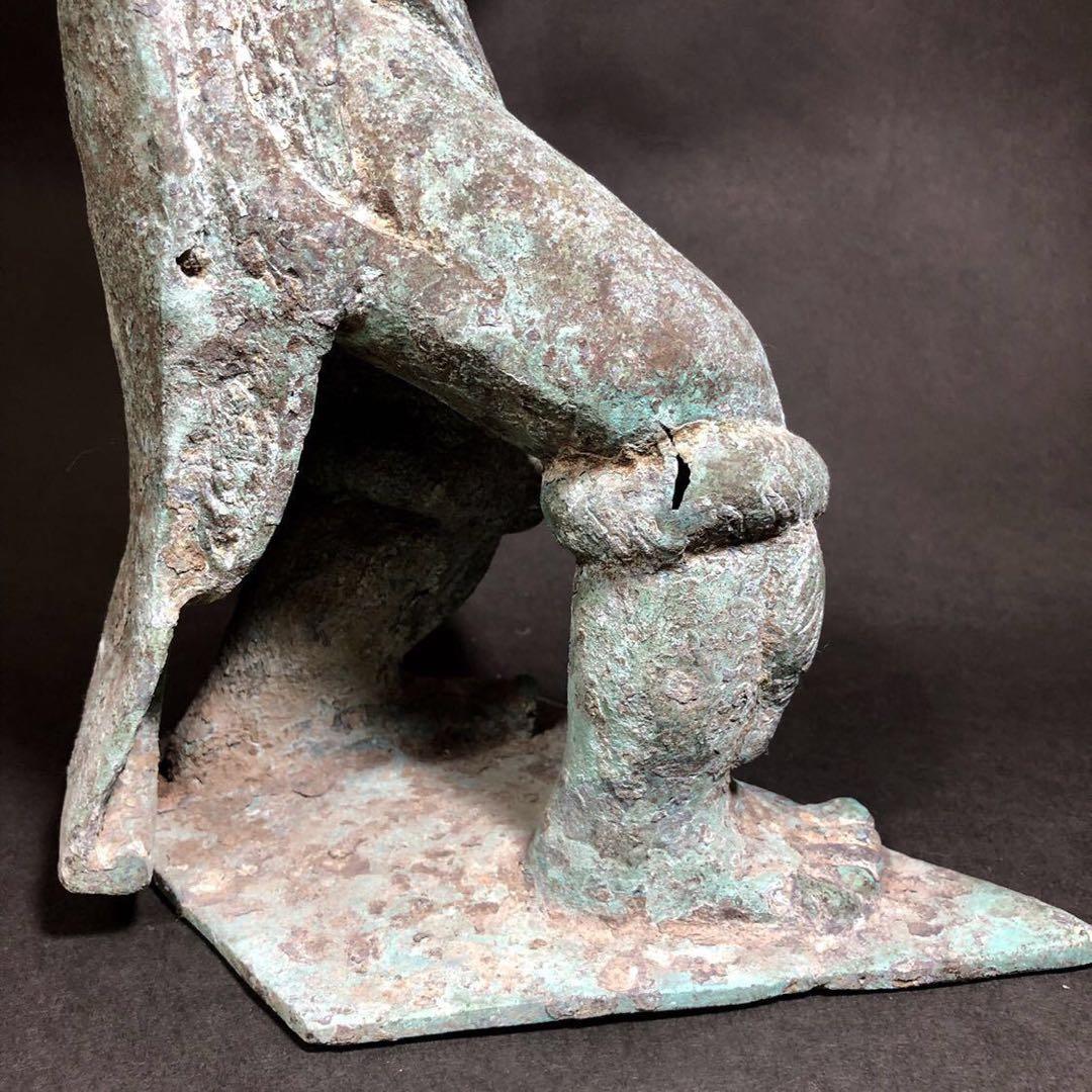 青銅 舞人立像 中国美術　春秋戦国時代　複製