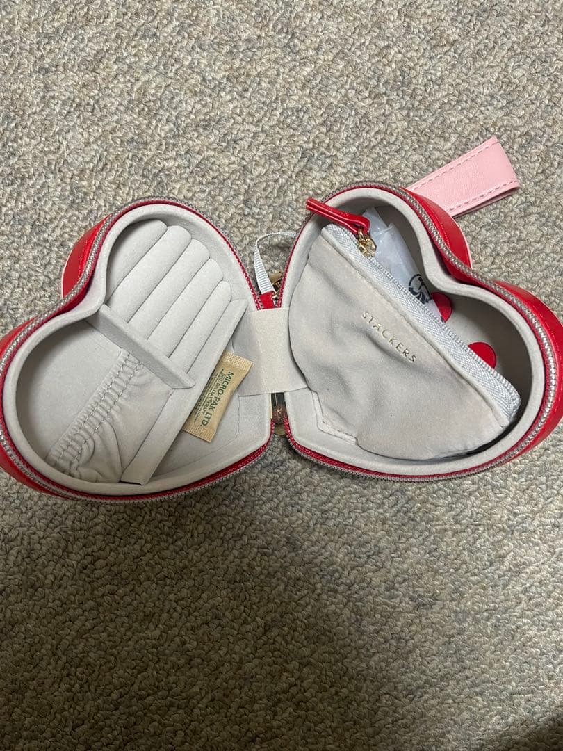 STACKERS♡ハートトラベルジュエリーケース