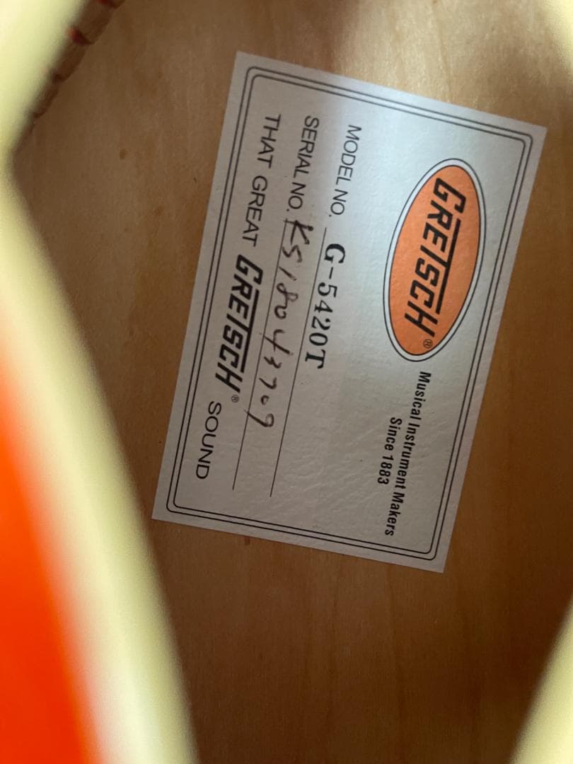 YSK 専用　Gretsch G-5420T オレンジ