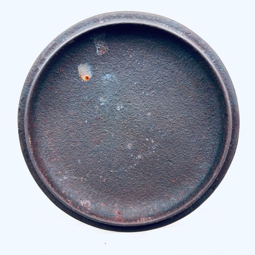 南部鉄瓶　やかん　骨董　湯沸し　茶道具　鉄器　鉄分補給　サビ有り