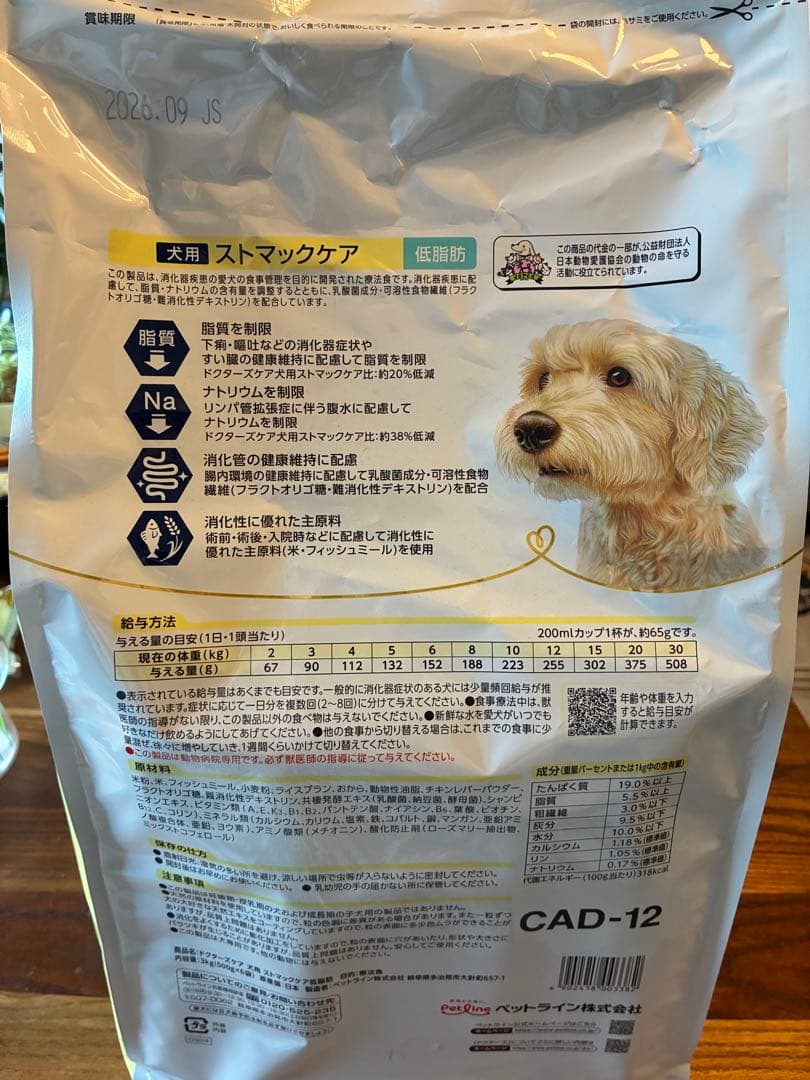 Dr's Care ストマックケア 3kg 2袋