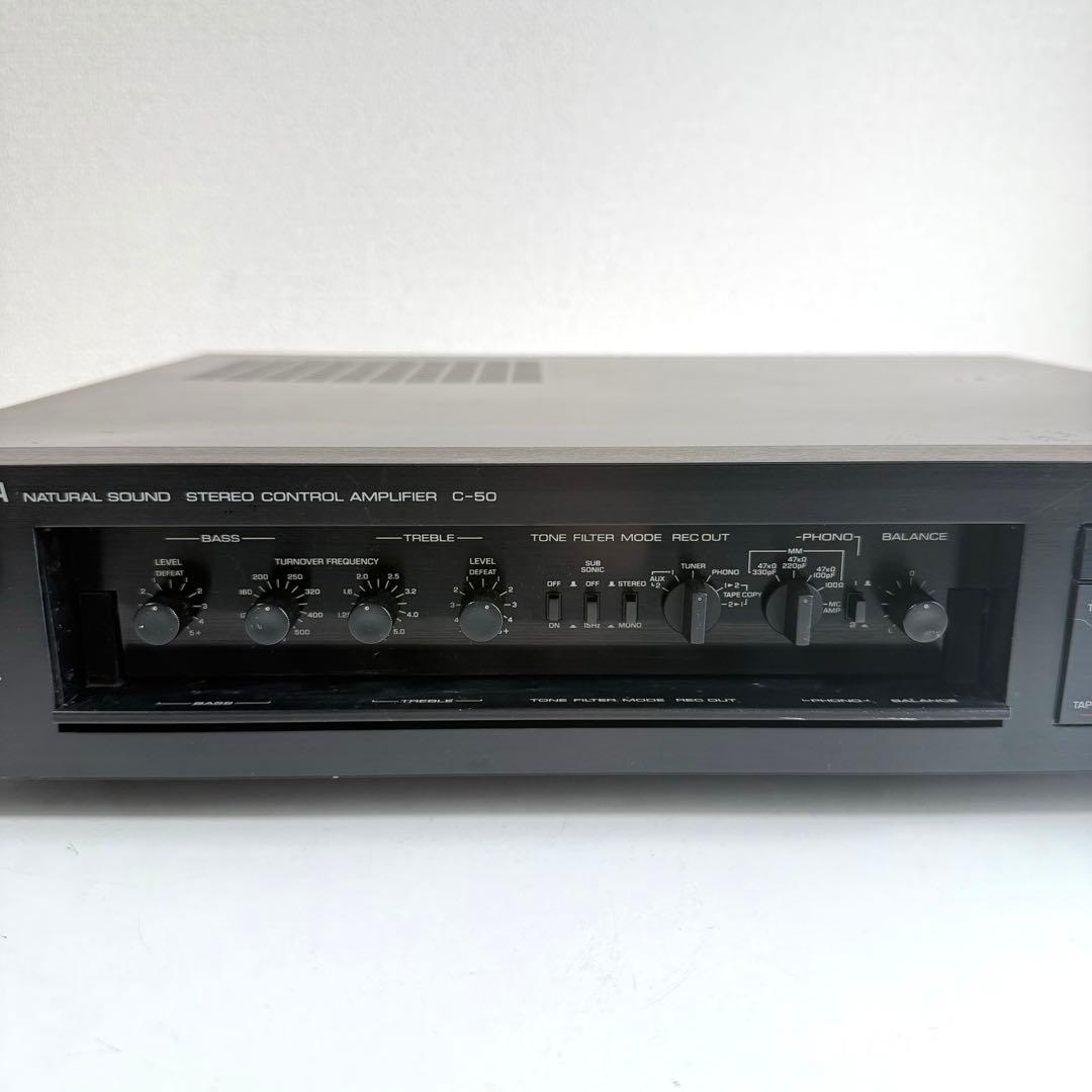 H*i様 YAMAHA C-50 コントロールアンプ プリアンプ【NN0118-