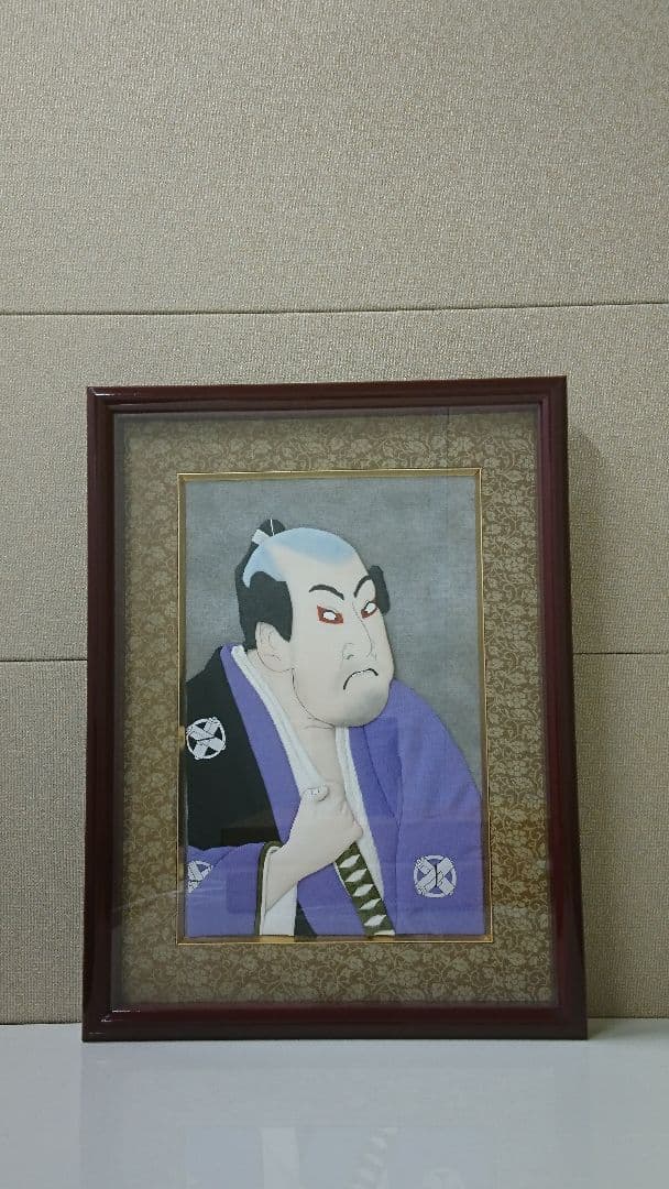 写楽 和紙押し絵