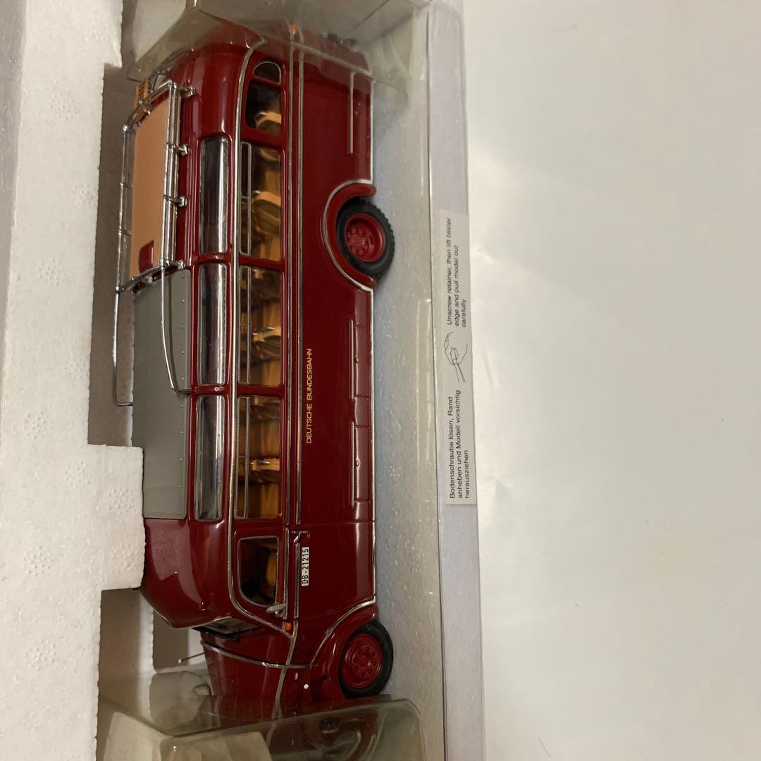 ミニチャンプス　1／43 メルセデスベンツ　O3500 バス　ドイツ連邦鉄道