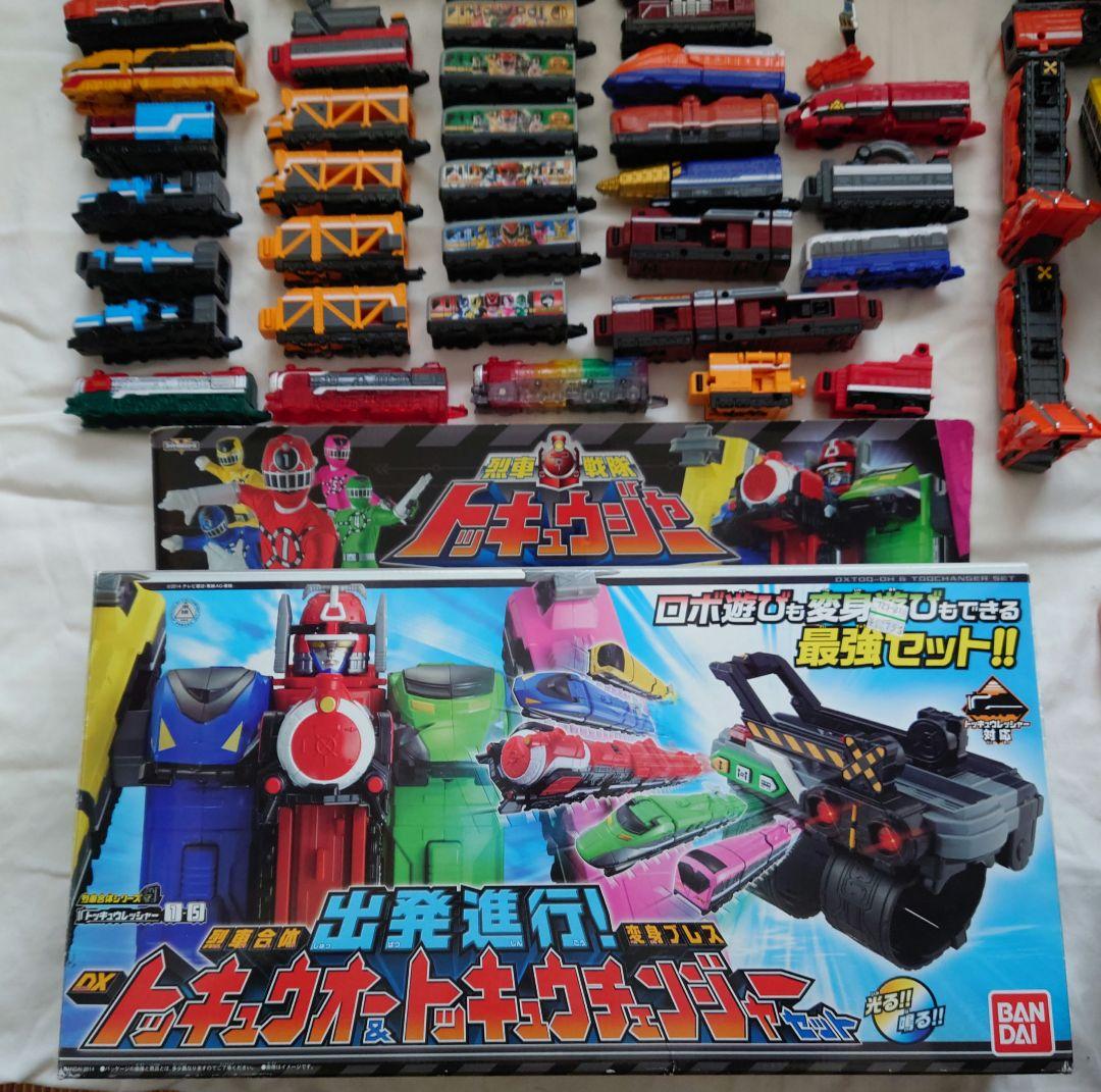 【トッキュウジャー】戦隊ヒーロー トレインフィギュアセット　バンダイ