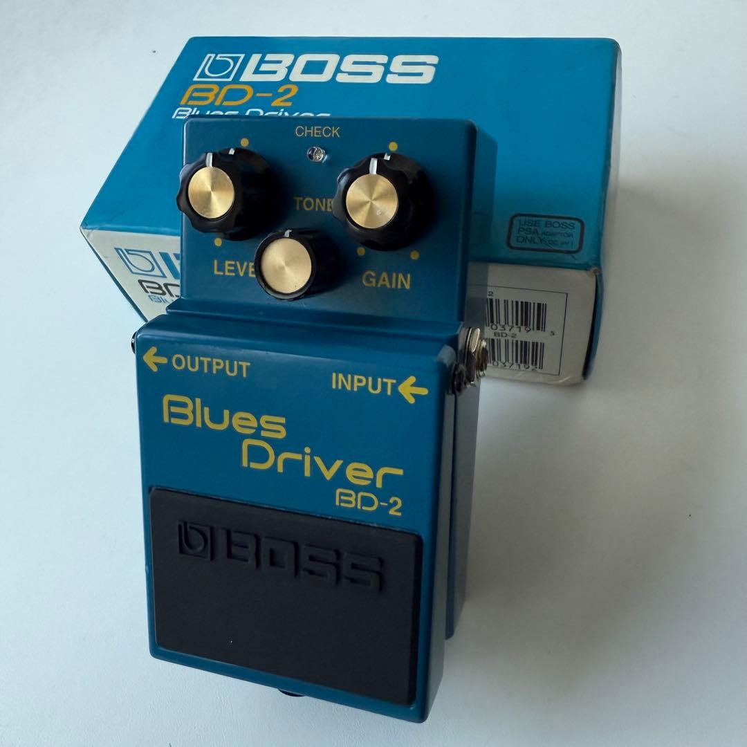 BOSS Blues D BD-2 2008年台湾 青色LED換装